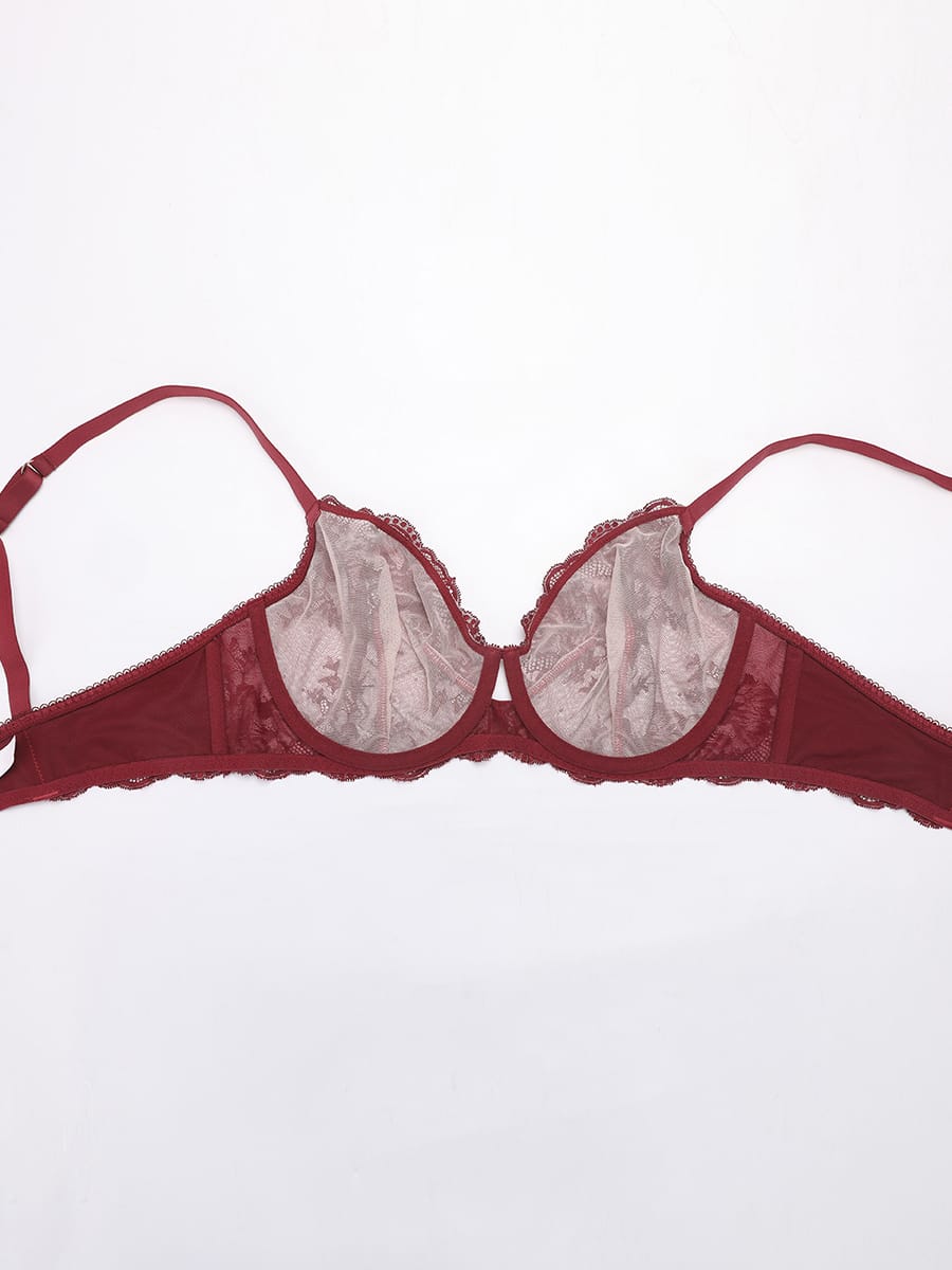 Floral Lace Bra