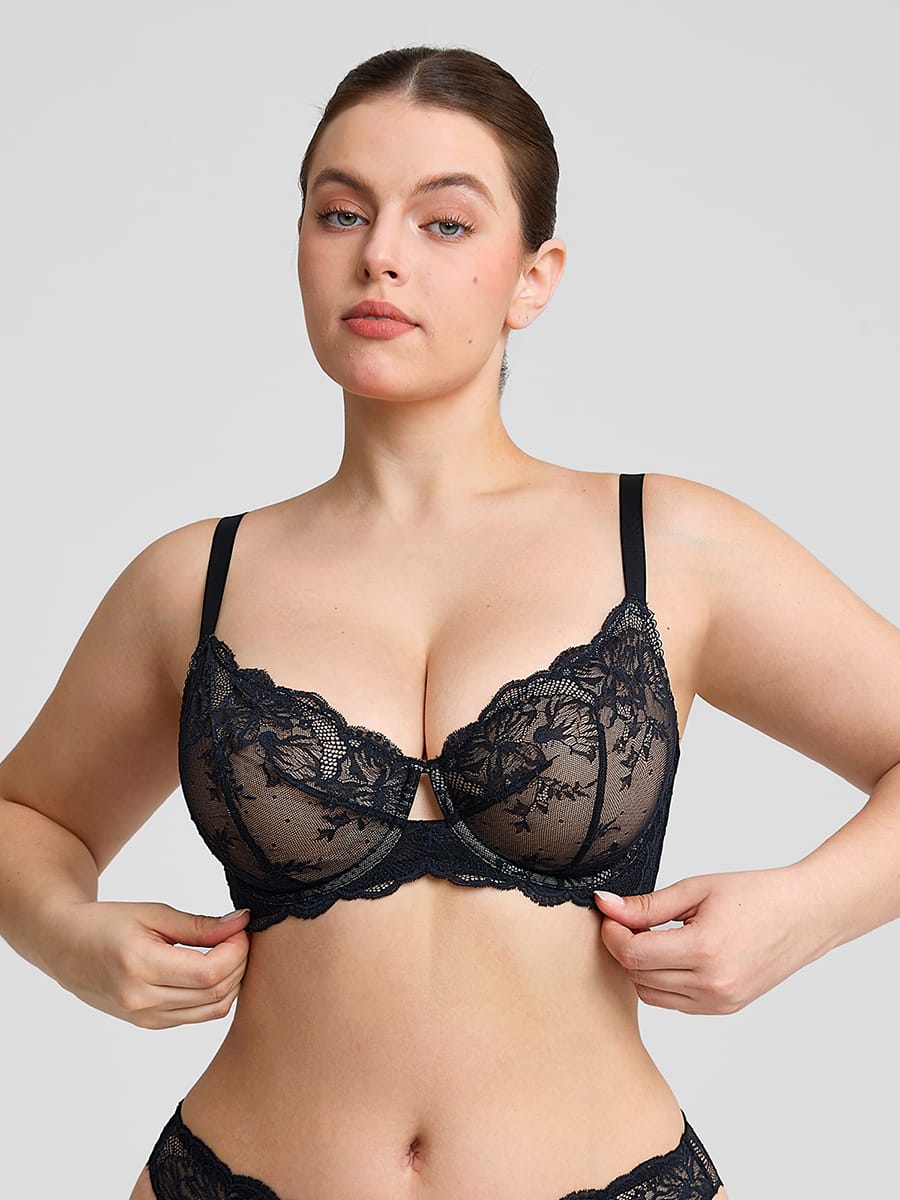 Floral Lace Bra