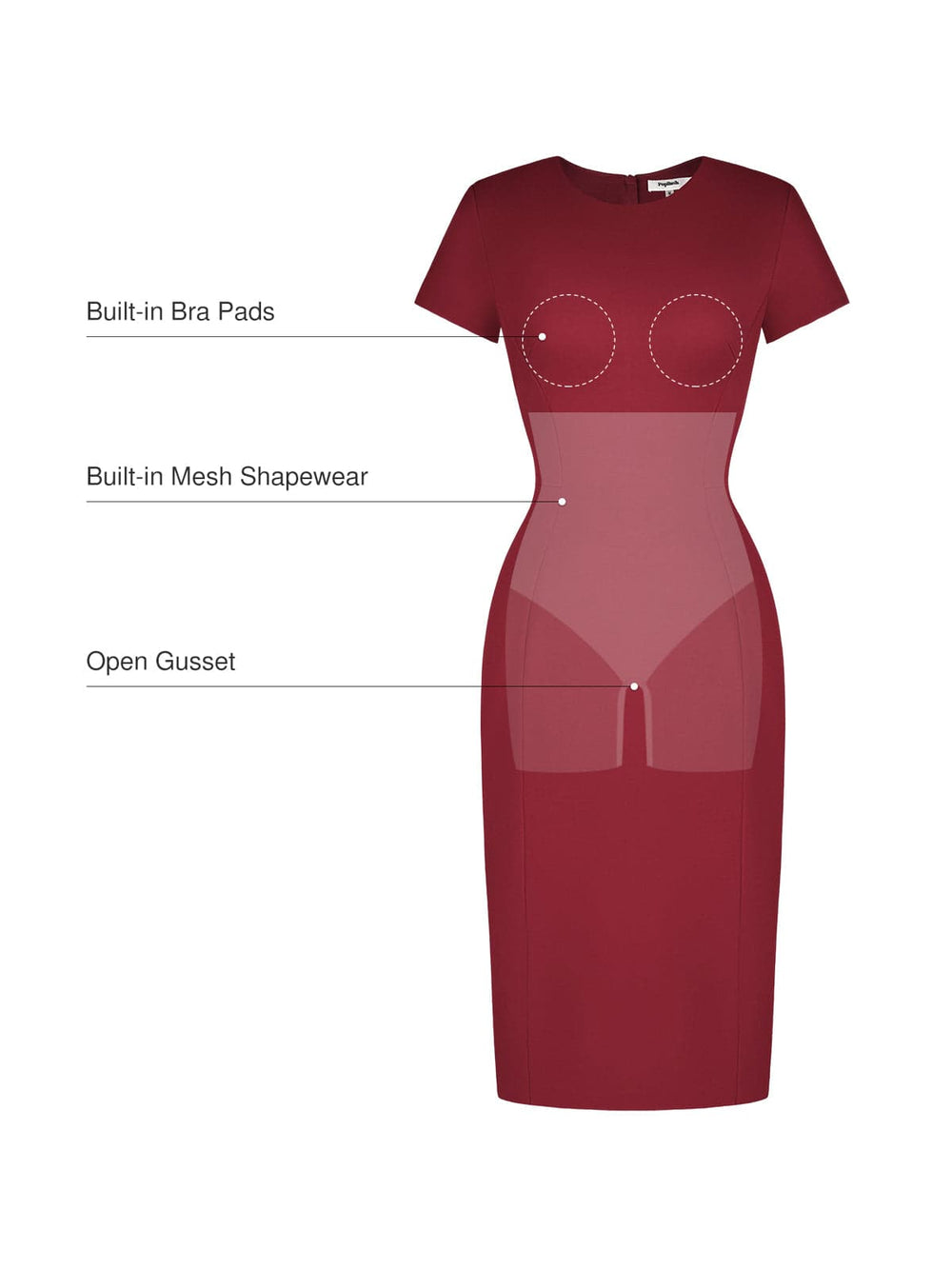 SculptWear Fitted Dress