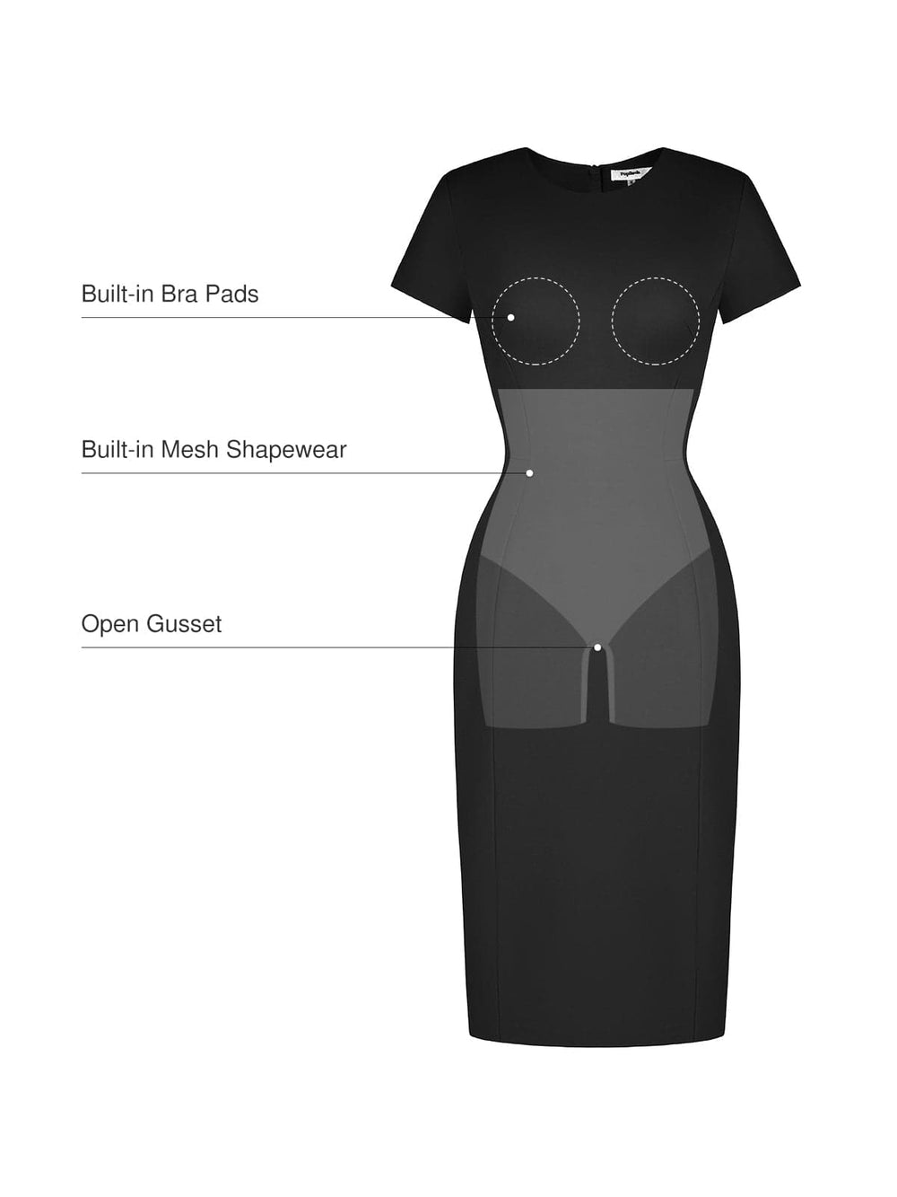 SculptWear Fitted Dress