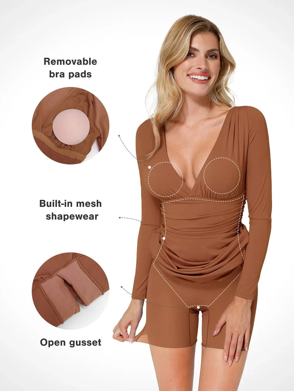 Ruched Bodycon Dress