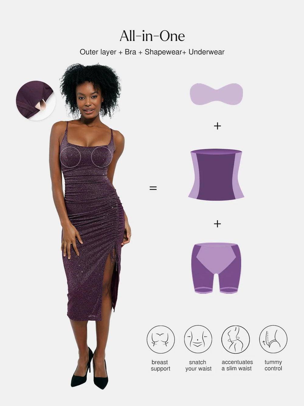 Metallic Knit Bodycon Dress