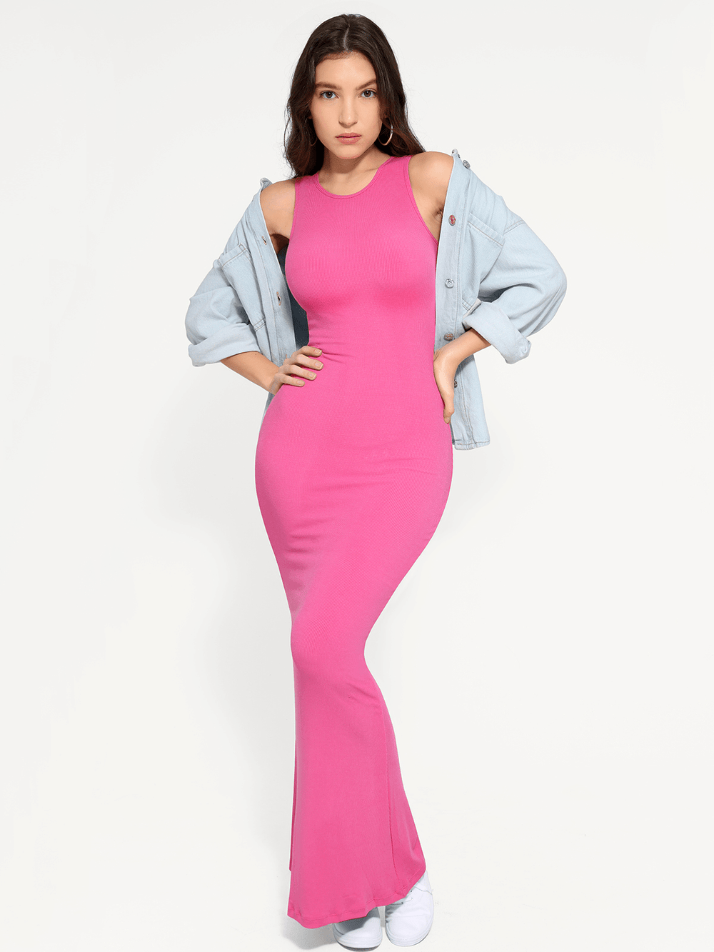 SleekMaxi Shapewear Dress