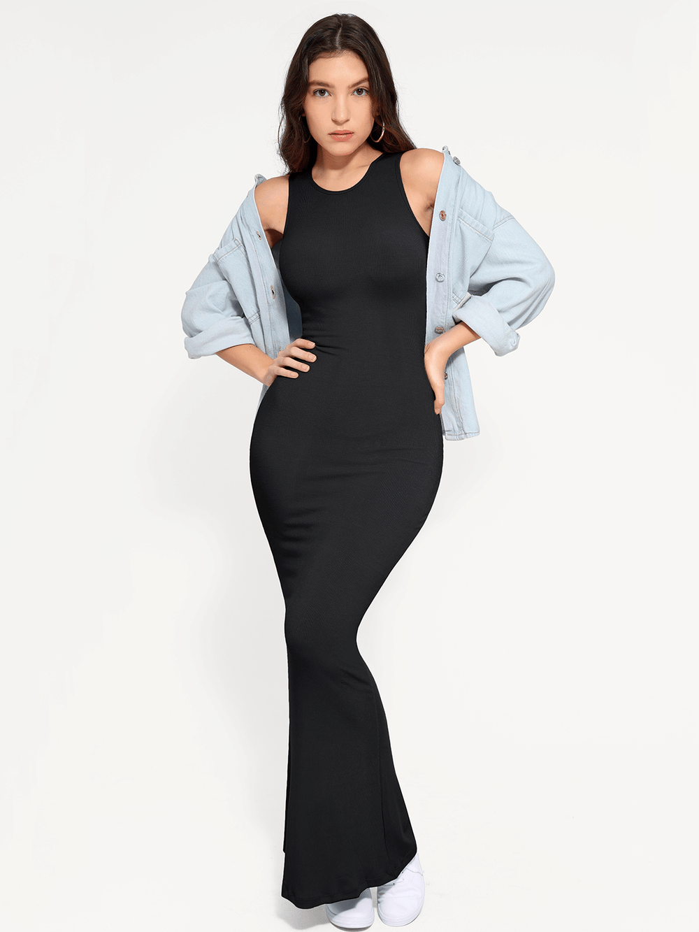 SleekMaxi Shapewear Dress