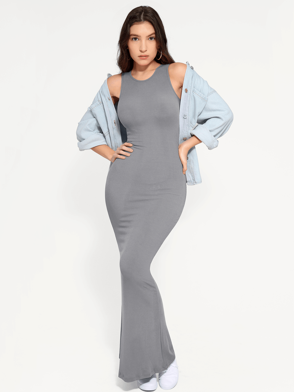 SleekMaxi Shapewear Dress