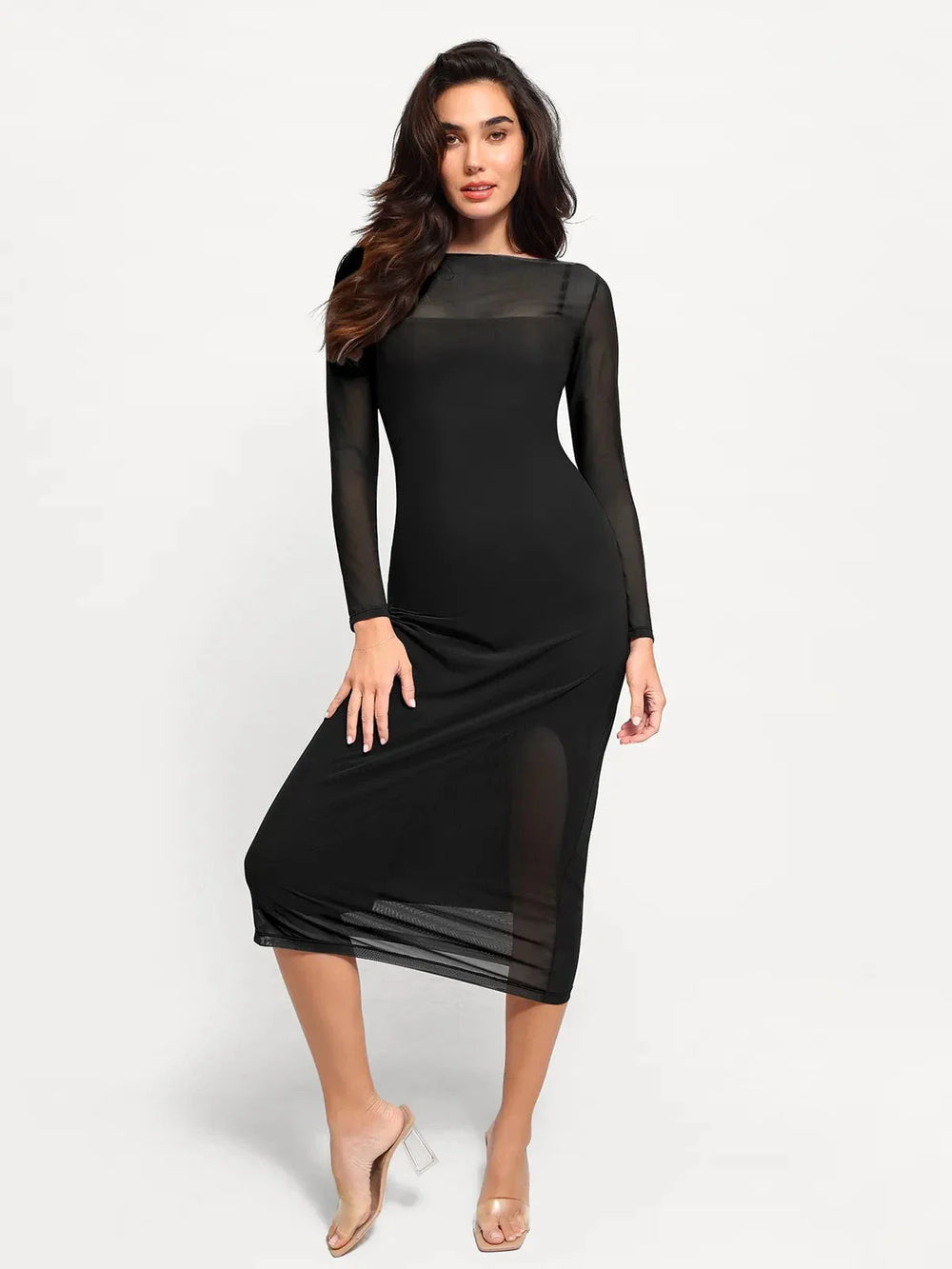 Sleek Midi Dress Set