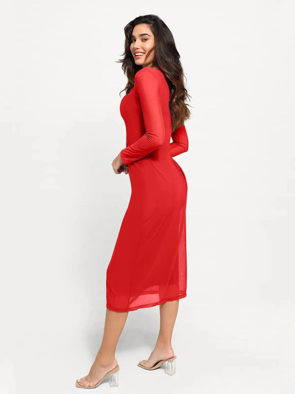 Sleek Midi Dress Set