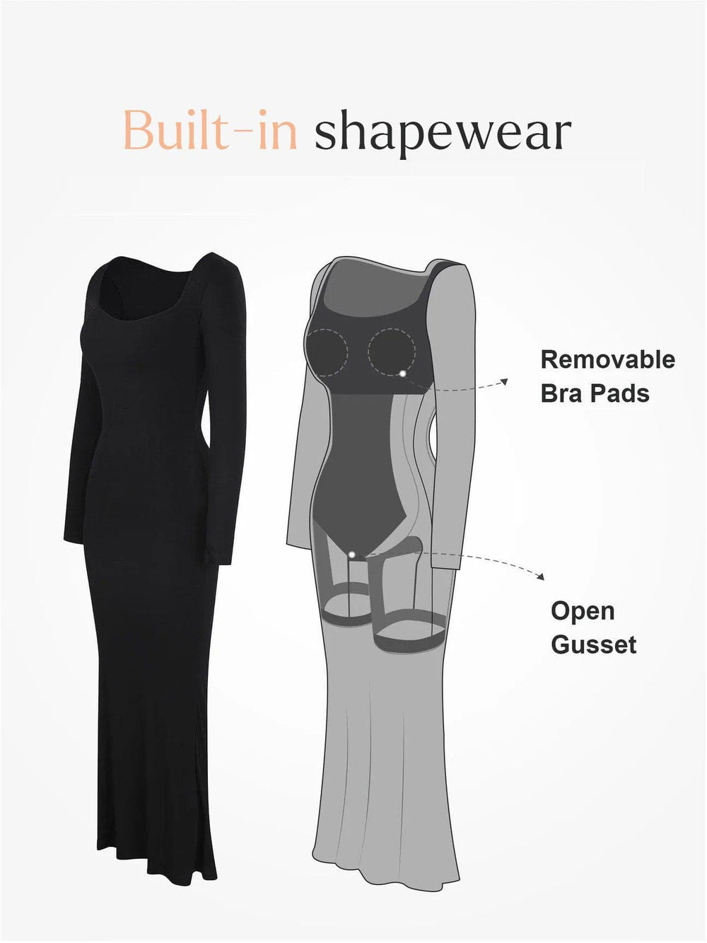 Sculpting Modal Dress