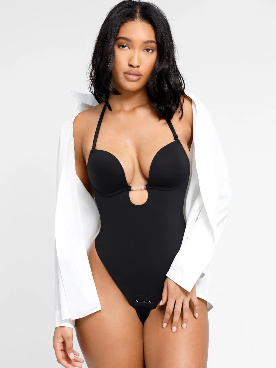 PlungeSculpt Bodysuit - Sleek n Sheek