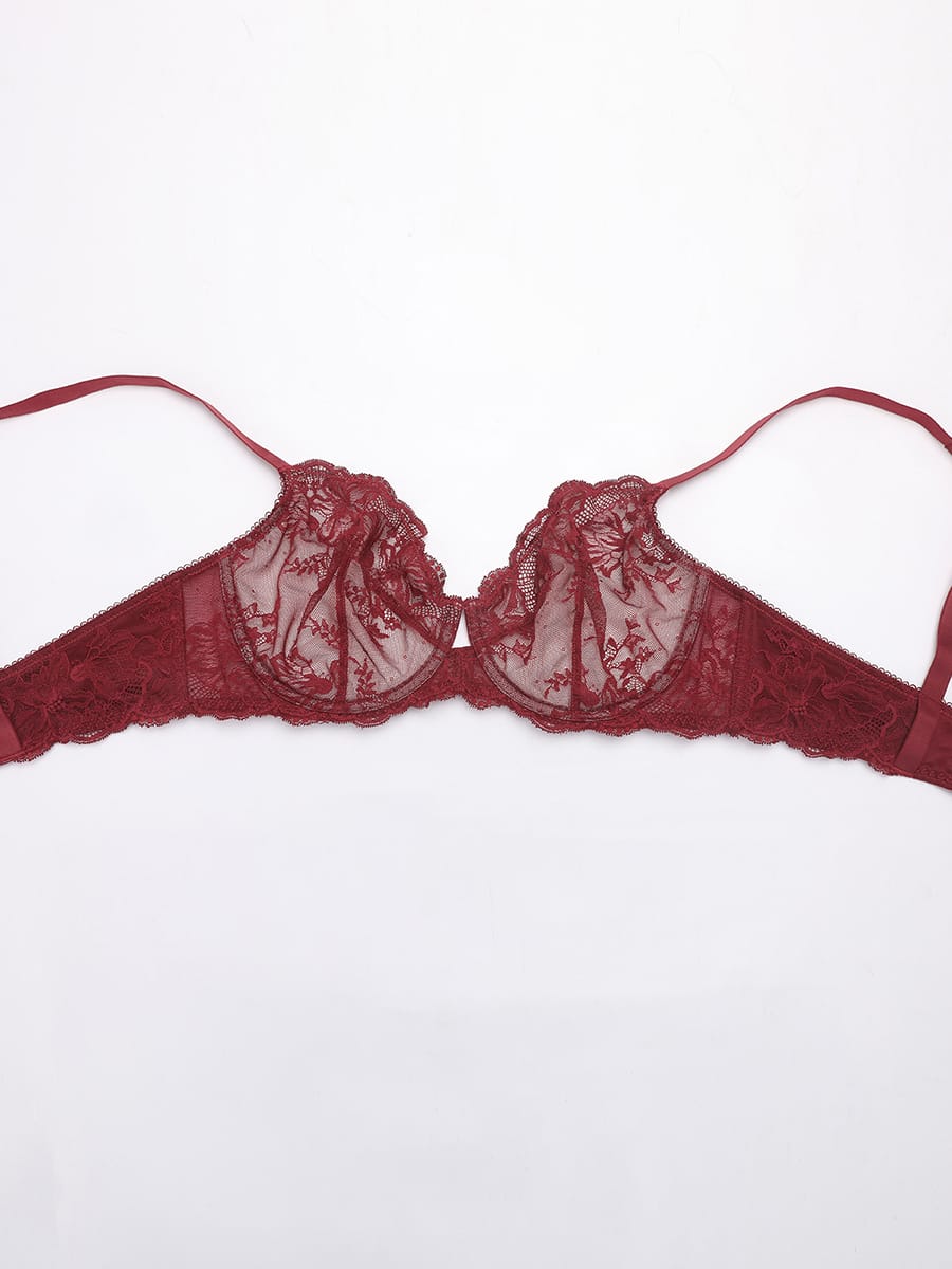 Floral Lace Bra