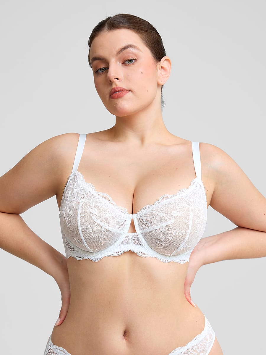 Floral Lace Bra