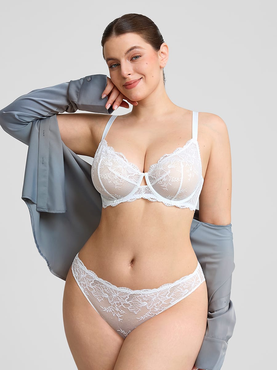 Floral Lace Bra