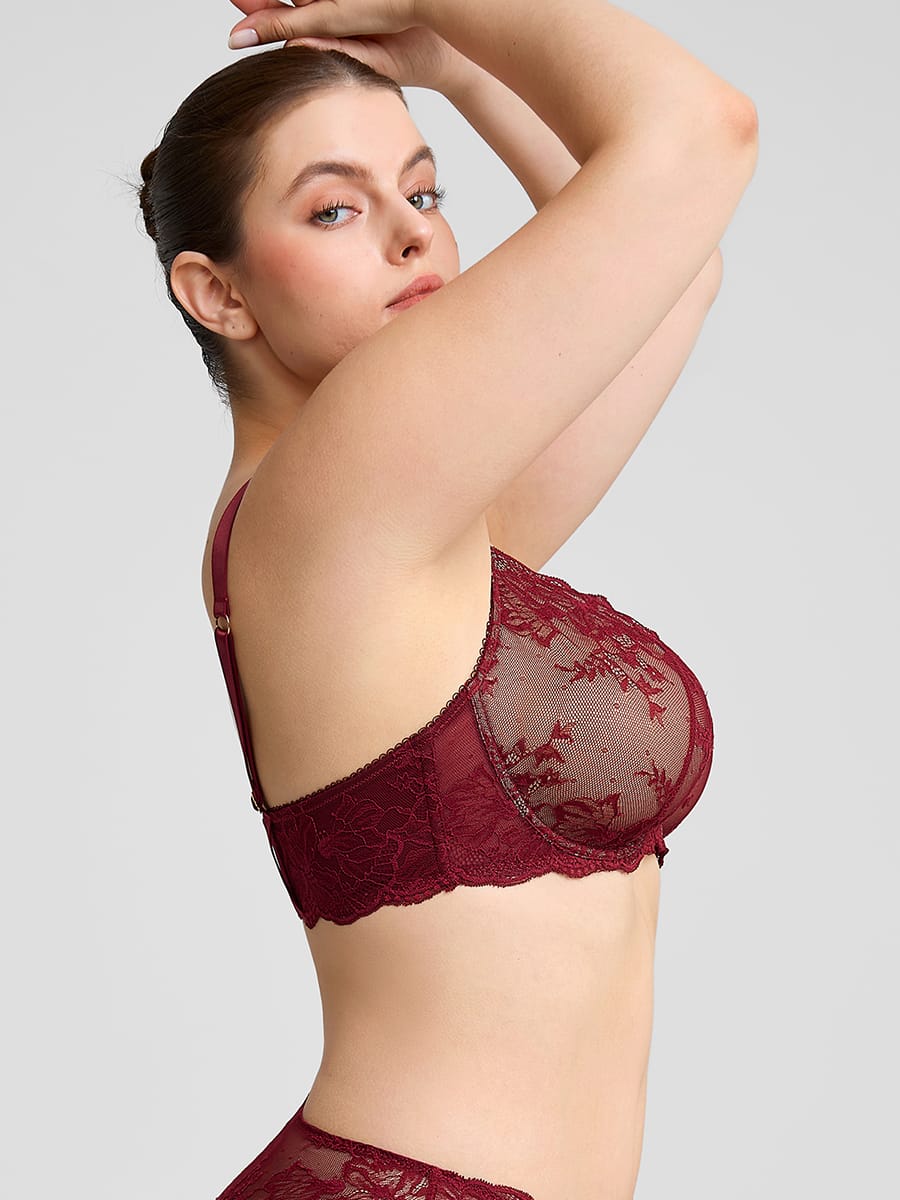 Floral Lace Bra