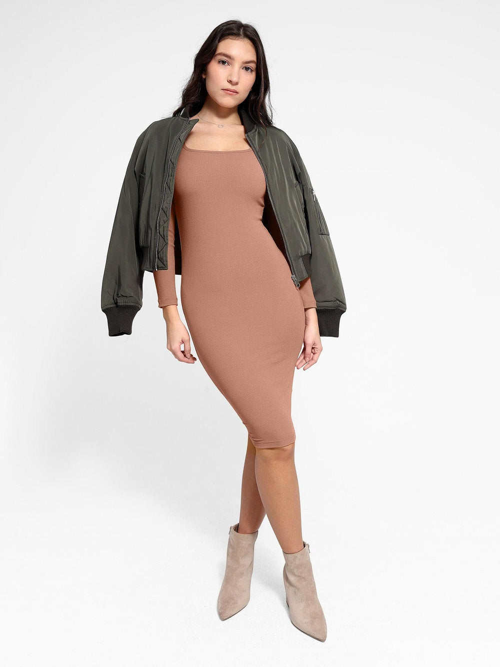 Sculpting Modal Dress