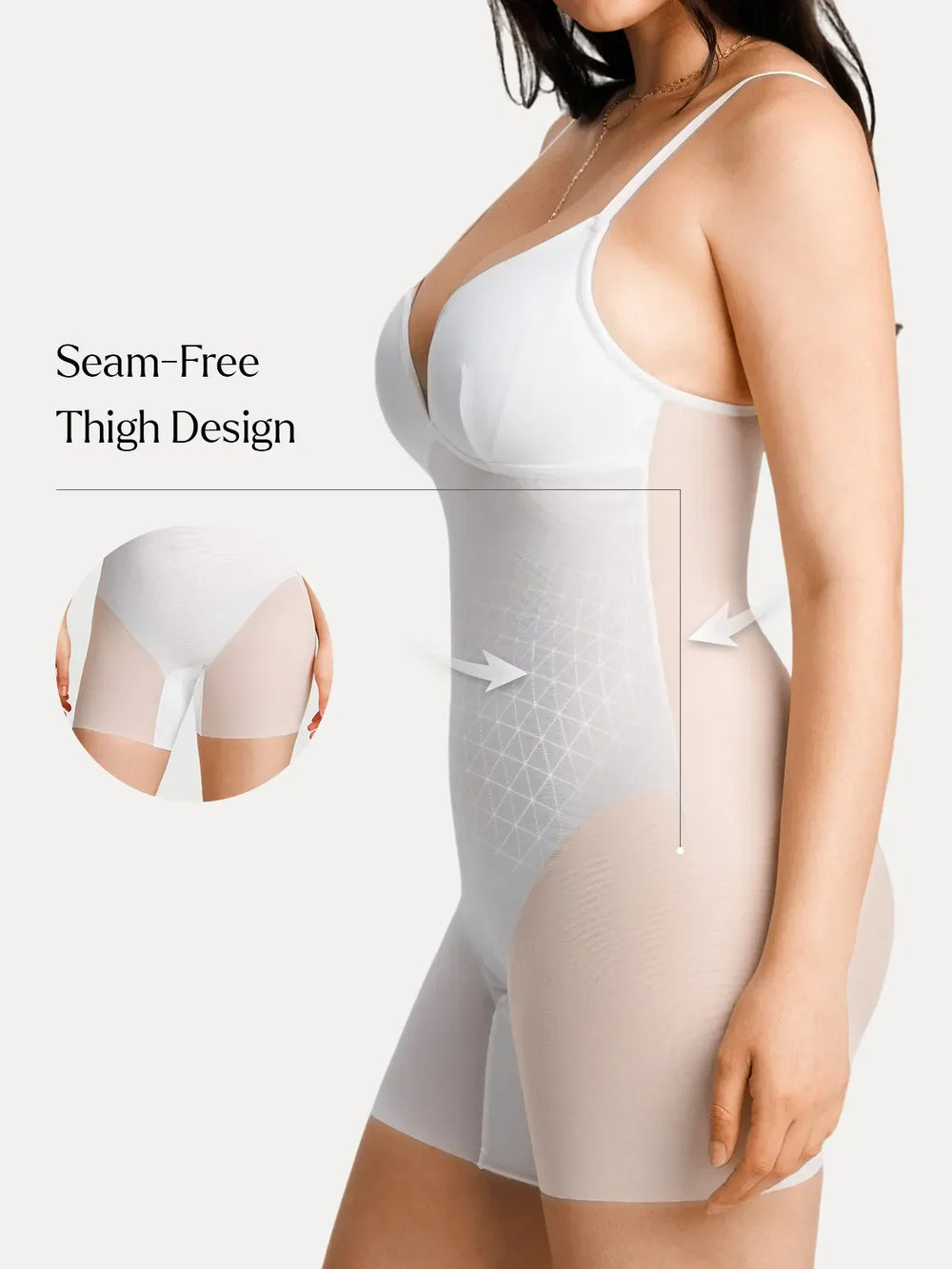 Deep V Sculpt Mini Dress