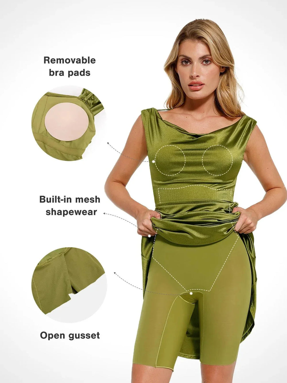 Shine Sculpt Mermaid Dress
