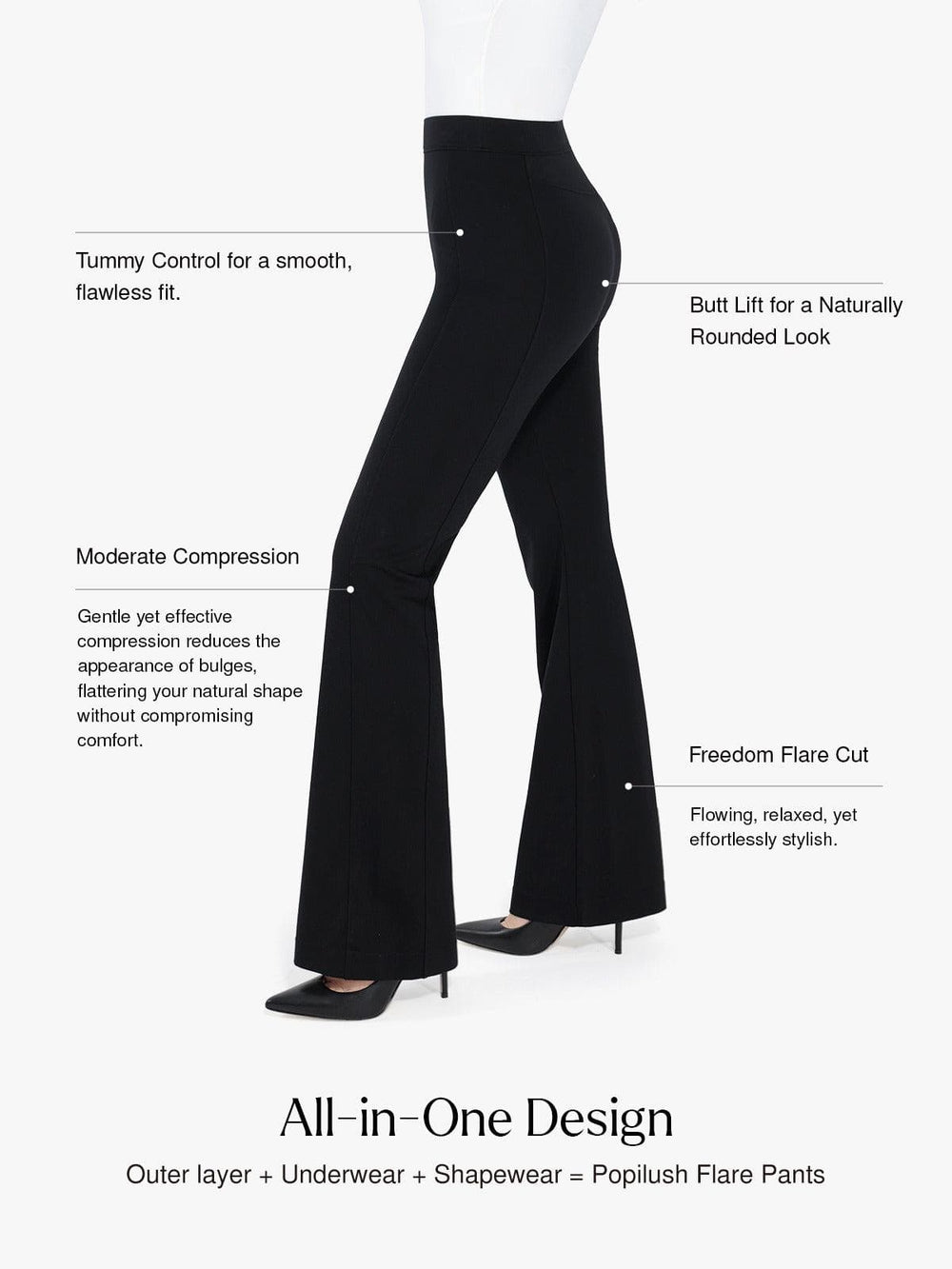 Freedom Flare Tummy Control Pants