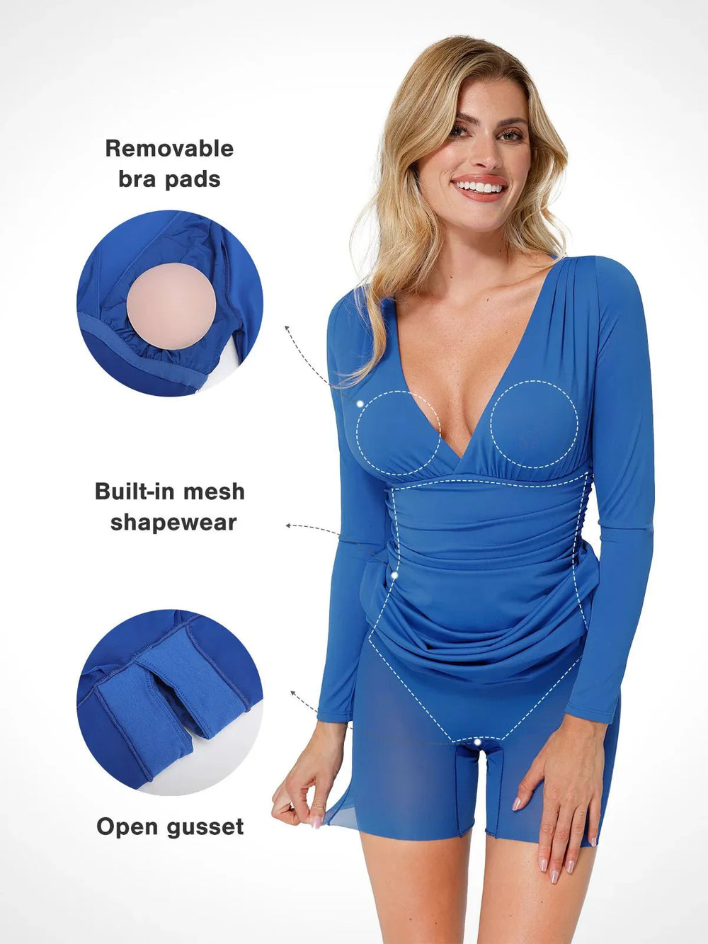 Ruched Bodycon Dress