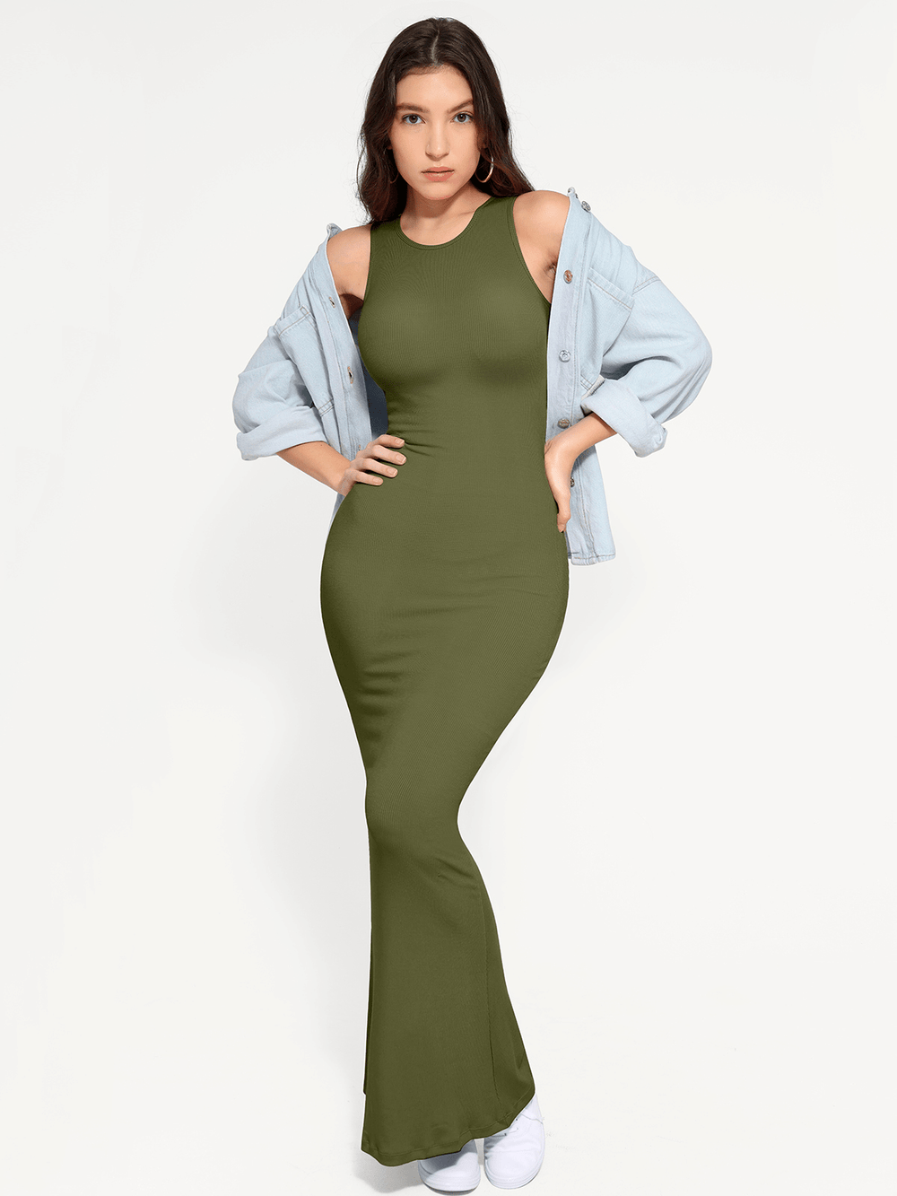SleekMaxi Shapewear Dress
