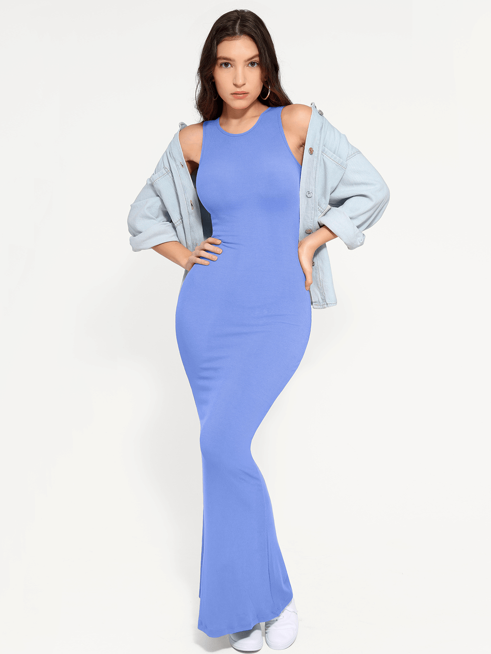 SleekMaxi Shapewear Dress