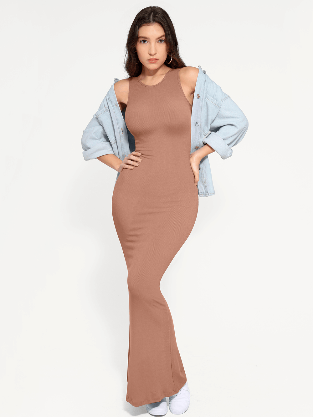 SleekMaxi Shapewear Dress