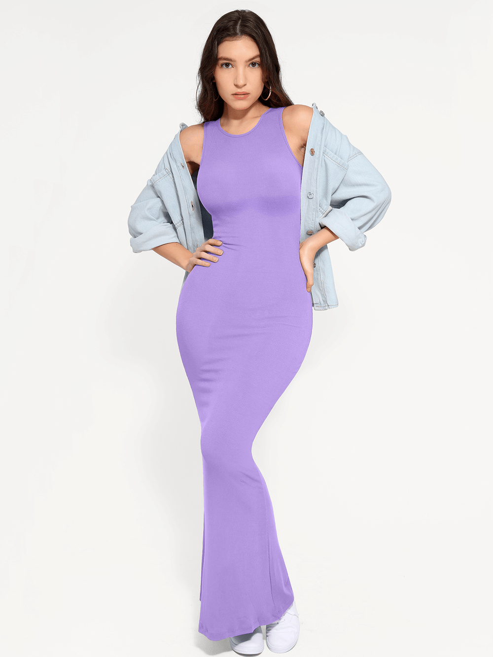 SleekMaxi Shapewear Dress