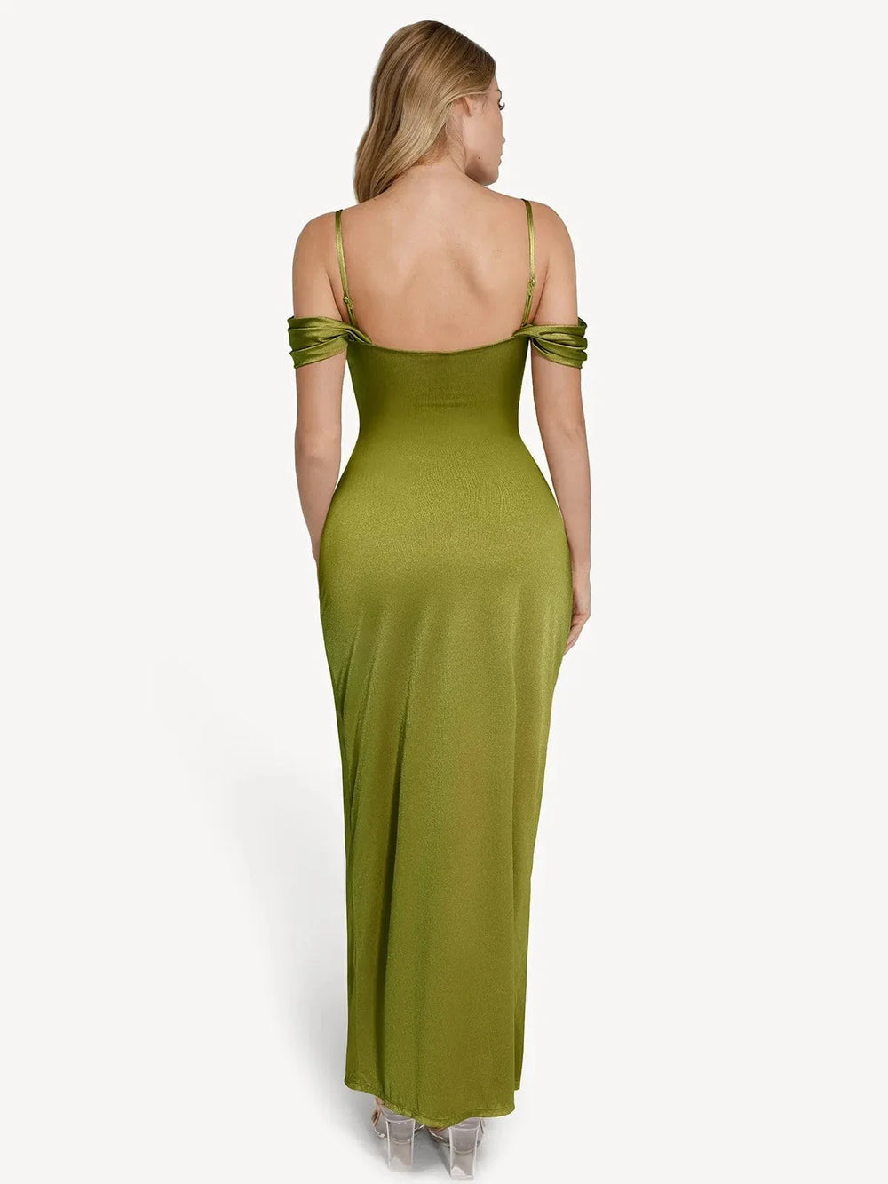 Shimmering Sculpt Maxi Dress