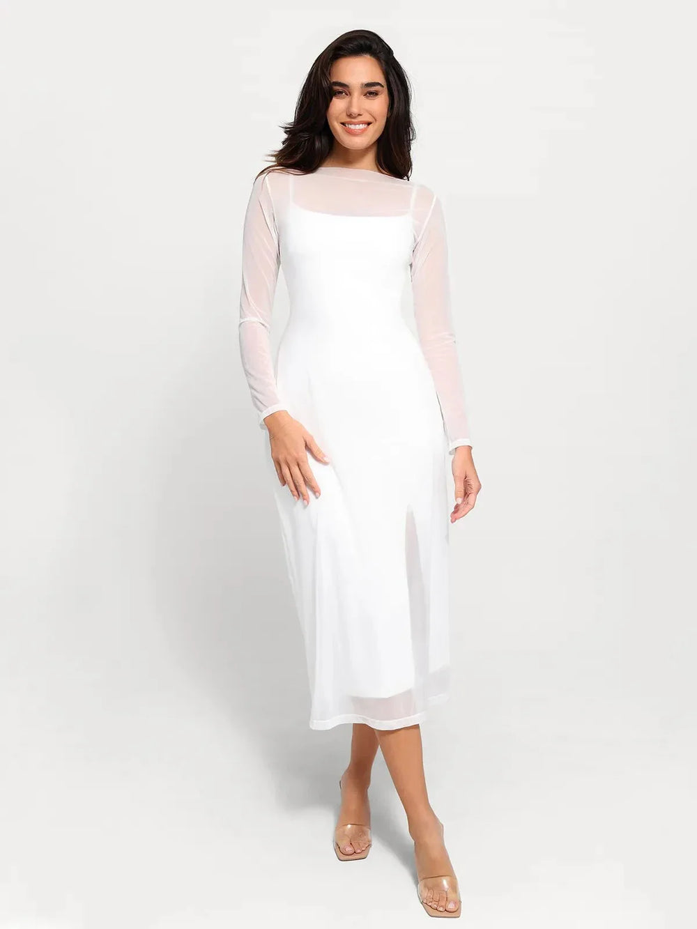 Sleek Midi Dress Set