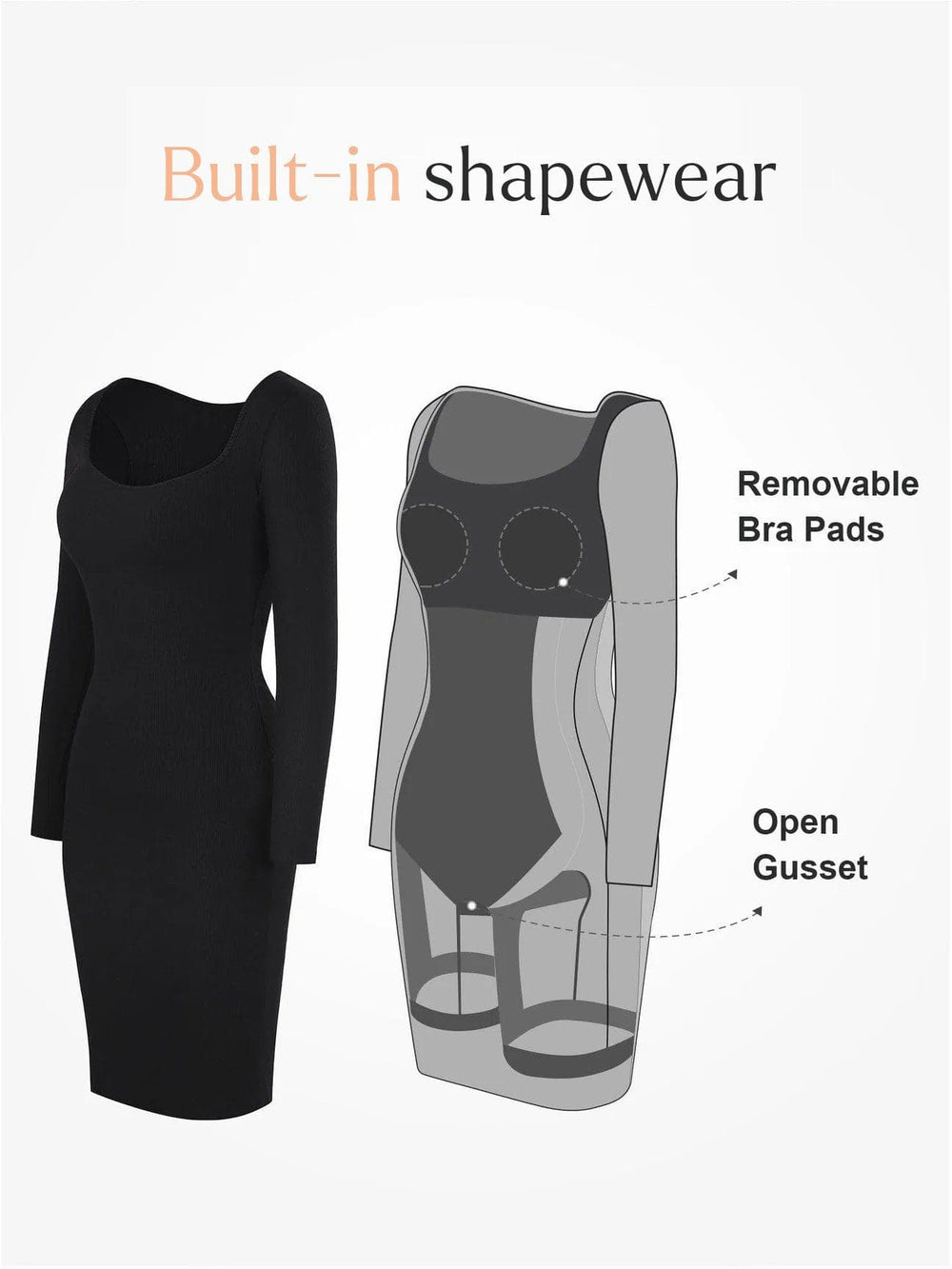 Sculpting Modal Dress