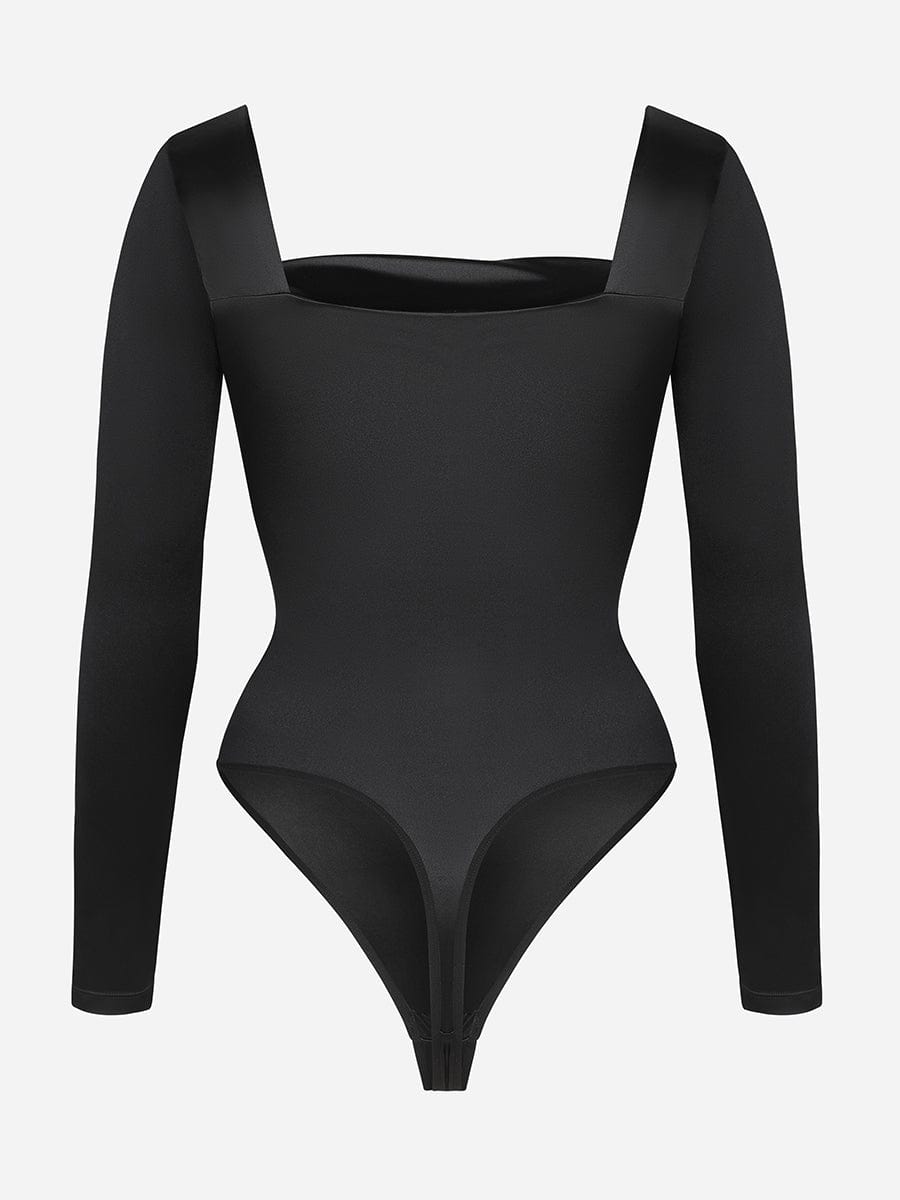 CinchVelour Bodysuit - Sleek n Sheek