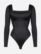 CinchVelour Bodysuit - Sleek n Sheek